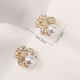 خرید گوشواره جدید وفانتزی طرح طلا