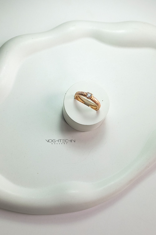 خرید انگشتر جدید زنانه برند ژوپینگ طرح طلا با قیمت ارزان