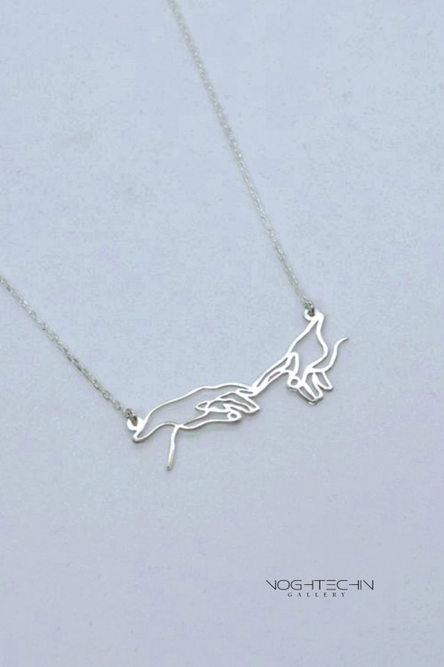 خرید گردنبند کاپلی استیل با قیمت مناسب