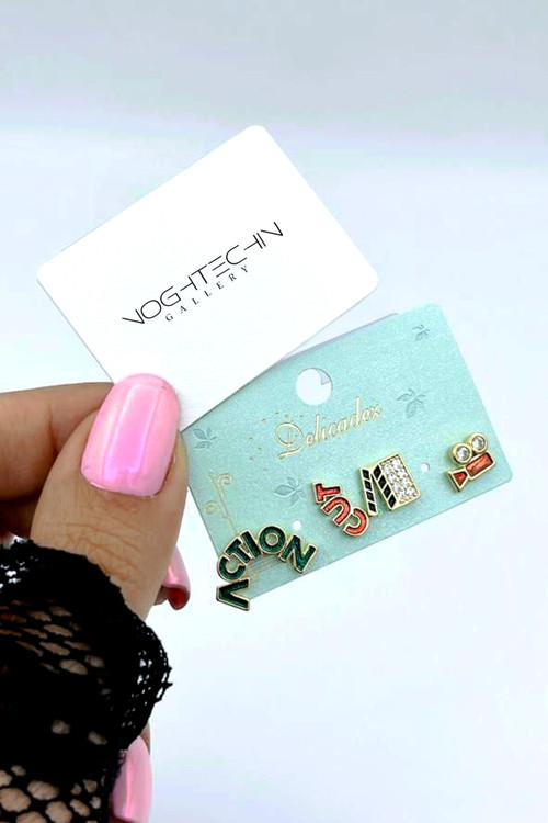 پک گوشواره مدل فانتزی مدل سینما باکیفیت وارزان