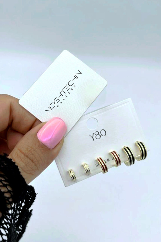 پک فانتزی جدید گوشواره حلقه ای با کیفیت وارزان قیمت