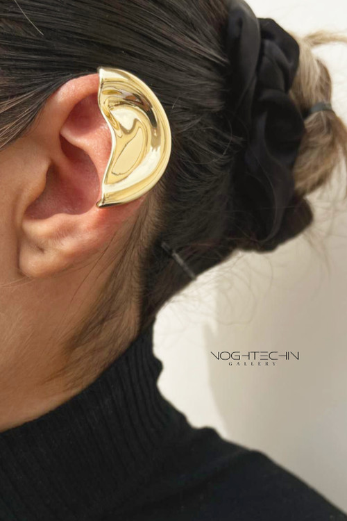 ایرکاف جدید مدل گوش آبکاری طلا ی رنگ ثابت وارزان