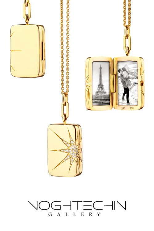 خریدگردنبند جدید قاب عکسی طرح طلا ارزان قیمت