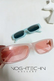 عینک آفتابی جدید صورتی پاستیلی ارزان قیمت