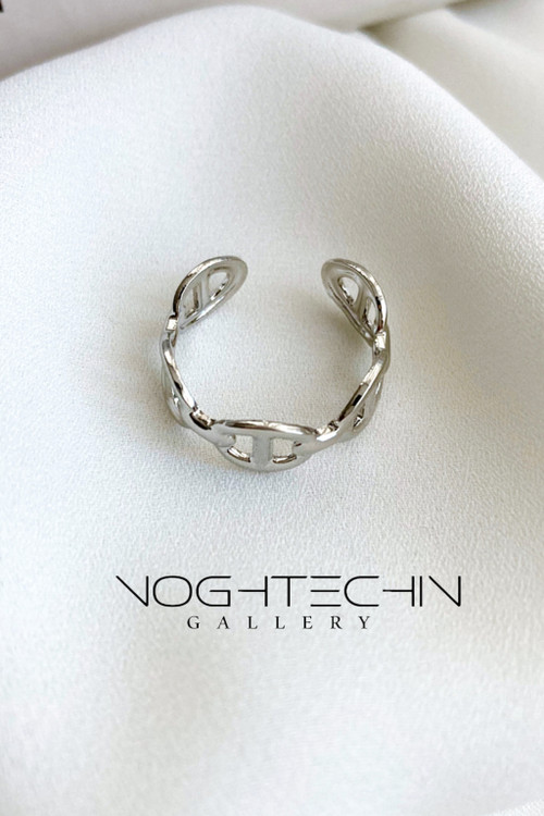 سفارش انگشتر خاص زنانه استیل رنگ ثابت