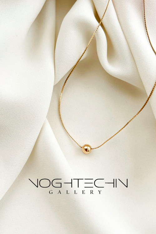 خرید گردنبند ظریف زنانه مشابه طلا