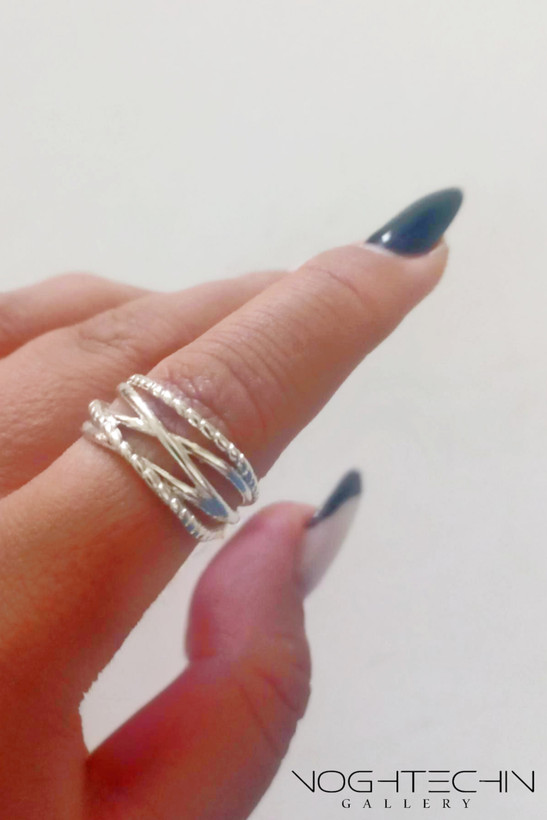 خرید انگشتر جدید وخاص نقره با قیمت ارزان