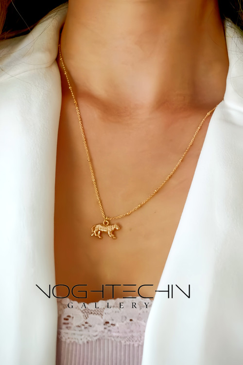 خرید گردنبند مدل ببر با کیفیت بالا