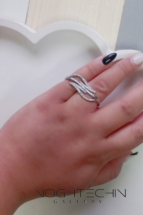 خرید انگشتر دو انگشتی طرح خاص