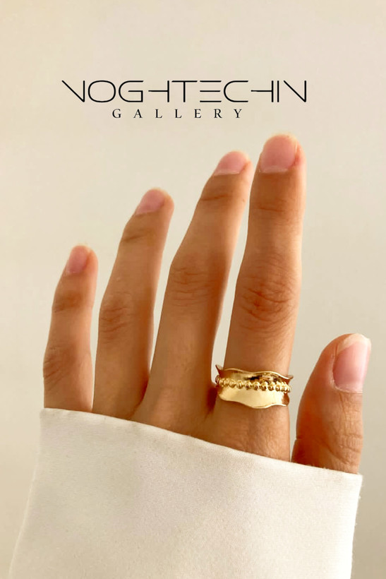 خرید انگشتر زنانه طرح طلا با قیمت مناسب