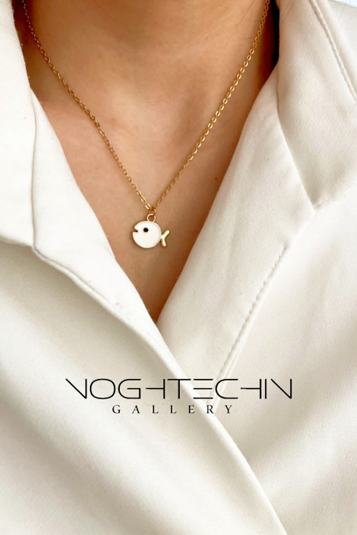 خرید گردنبند زیبا طرح طلا با قیمت مناسب