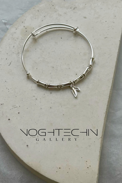 سفارش بنگل بامبو مدل نقره ای با کیفیت بالا