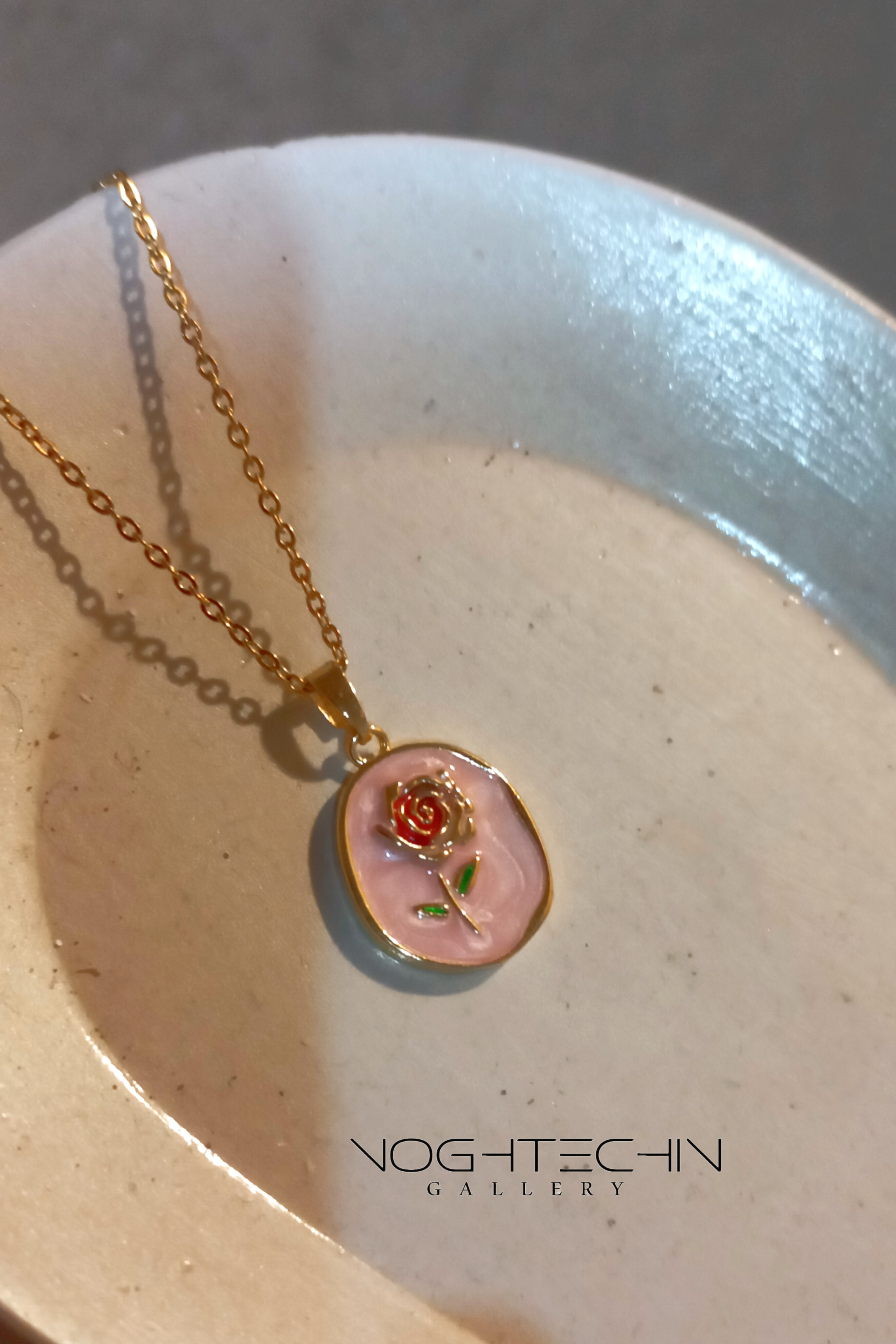 خرید گردنبند زنانه‌مدل گل مینیاتوری