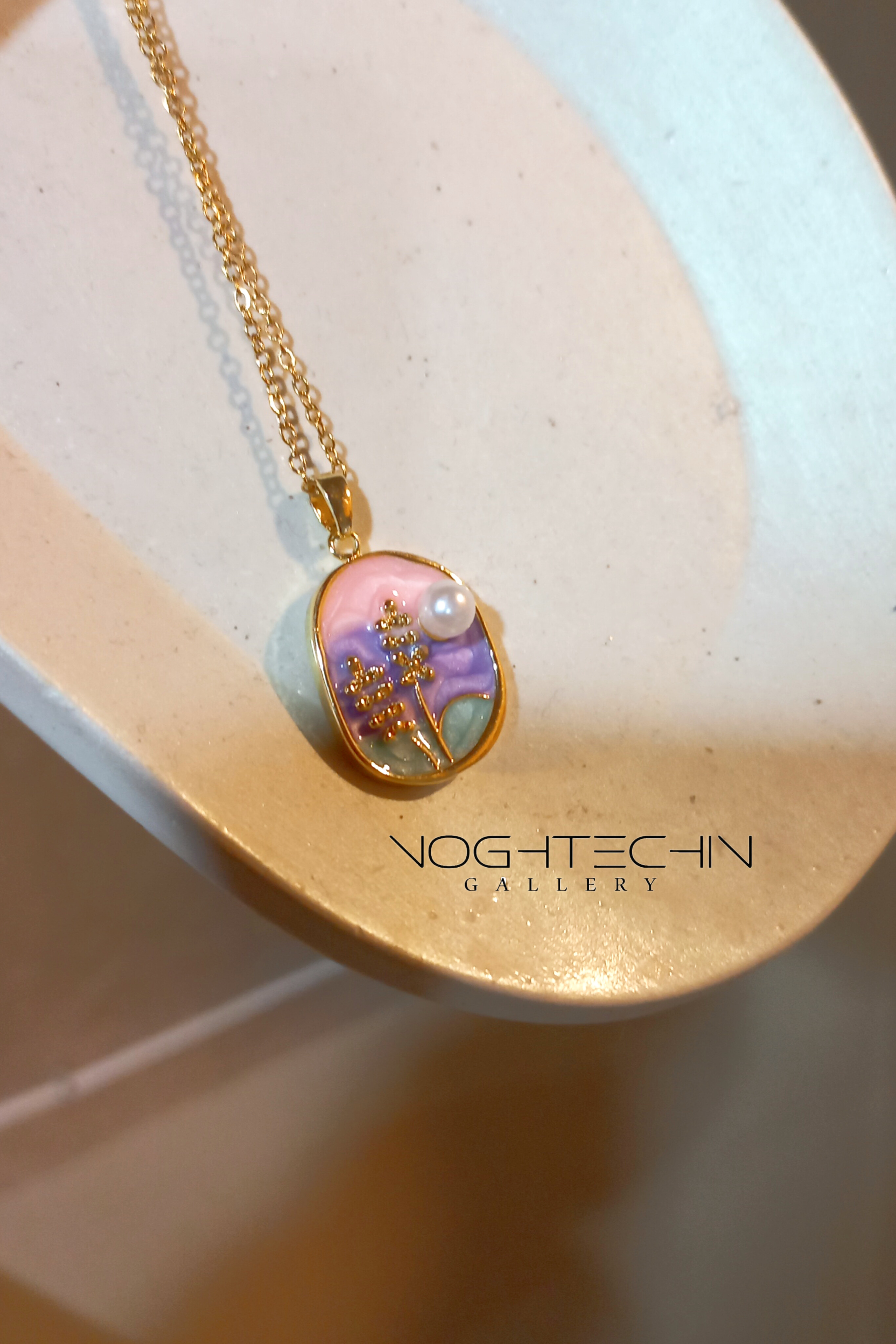 خرید گردنبند مینیاتوری مدل خوشه ی گندم با قیمت ارزان