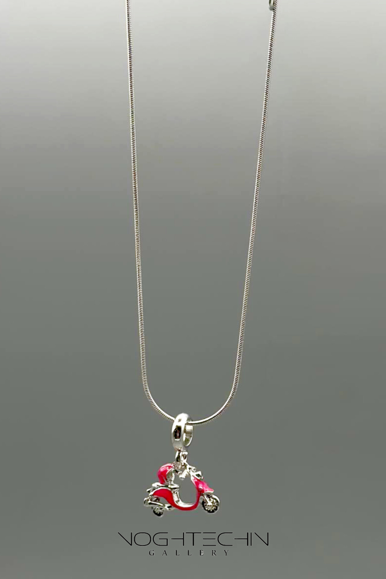 خرید گردنبند زنانه مدل وسپا صورتی با قیمت مناسب