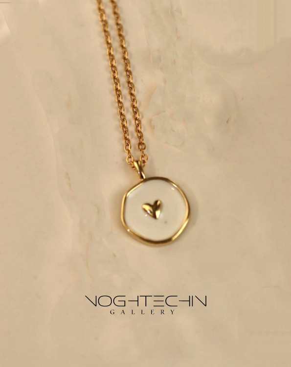 خرید گردنبند خاص زنانه طرح طلا با کیفیت بالا