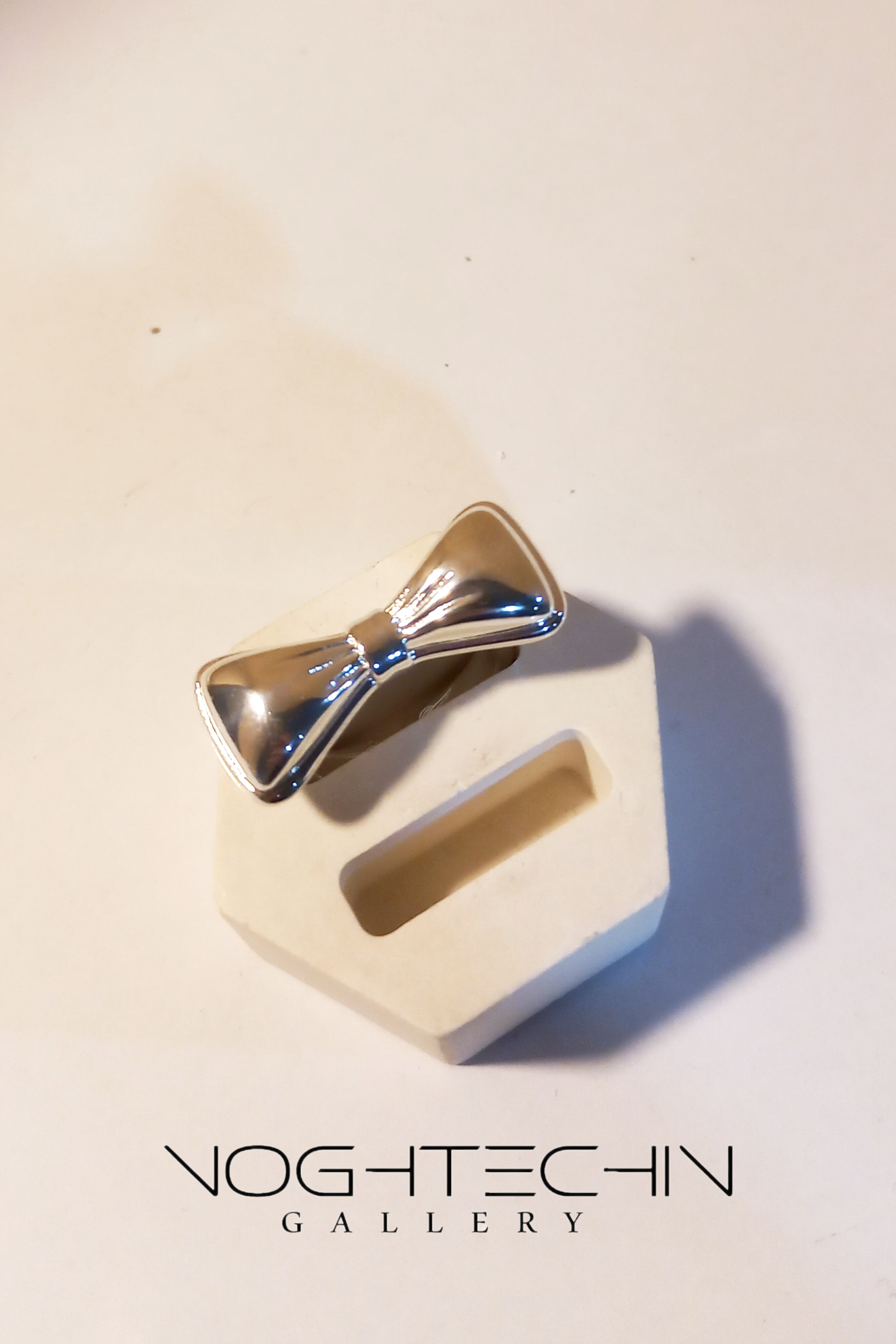 خرید انگشتر زنانه مدل پاپییون بزرگ بل قیمت ارزان