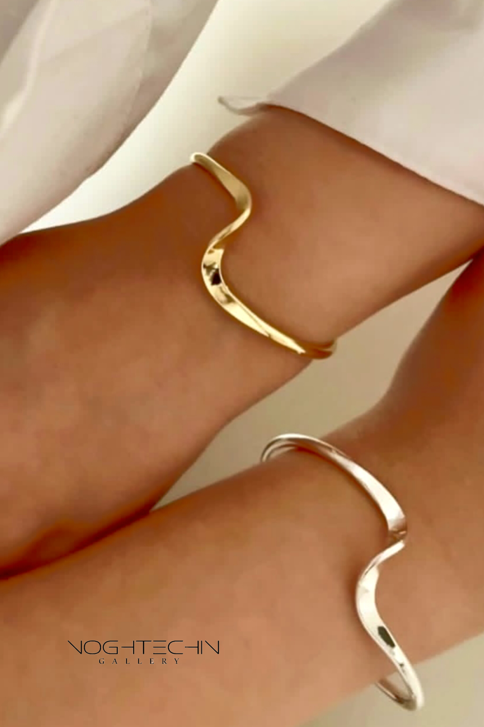 دستبند جدید وخاص مدل موج با کیفیت بالا وقیمت مناسب