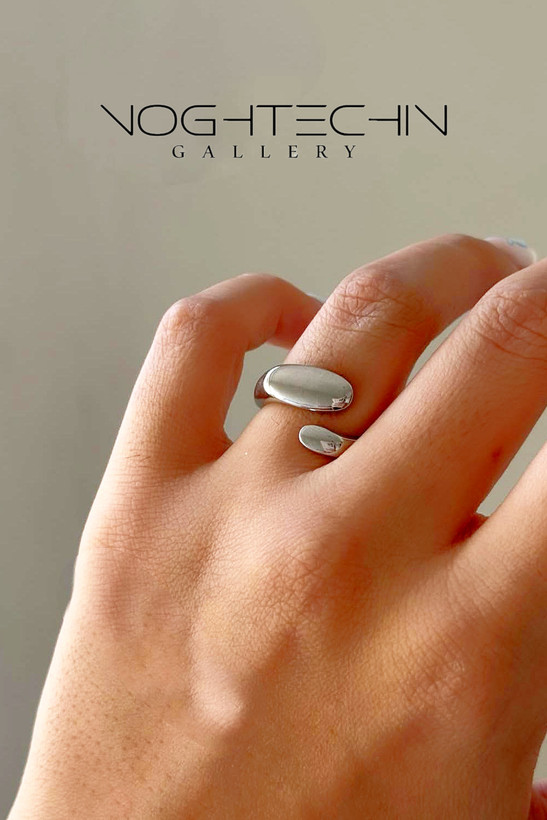 خرید انگشتر استیل رنگ ثابت با قیمت مناسب