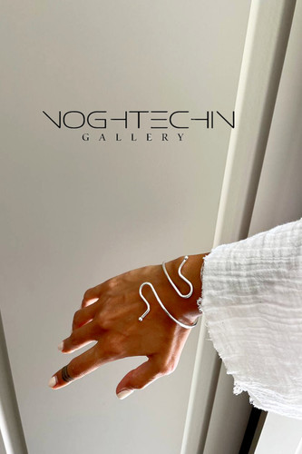 خرید بنگل جدید وخاص زنانه مدل مارپیچ باقیمت ارزان