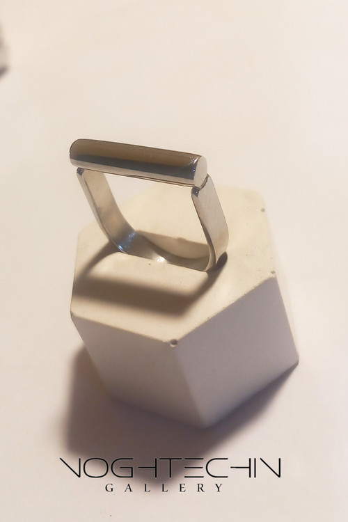 خرید انگشتر ساده ومنیمال استیل با کیفیت بالا