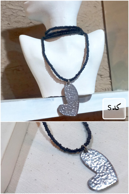 گردنبند منجوقی پلاکدار وارداتی باکیفیت بالا