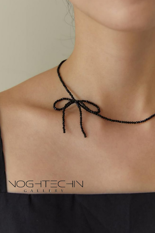 خرید گردنبند خاص مدل پاپییون مرواریدی با قیمت ارزان