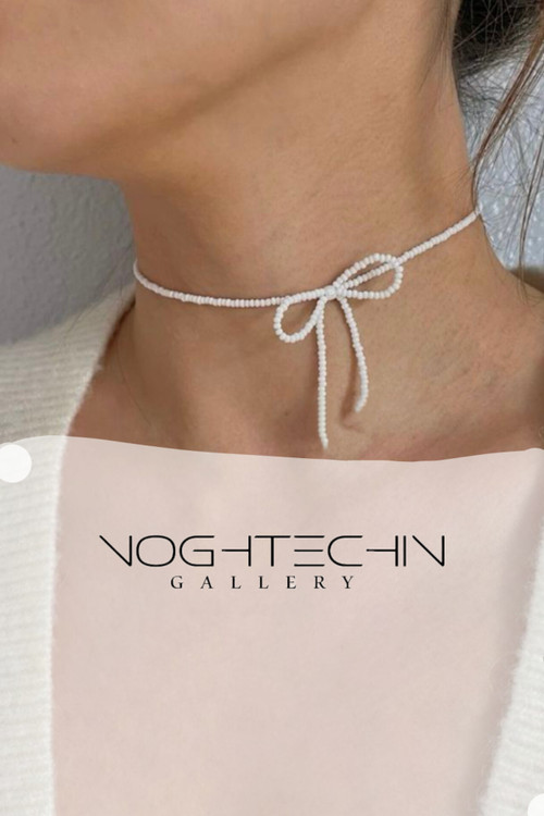 خرید گردنبند خاص وپینترستی مدل پاپییون با قیمت مناسب