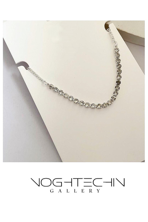 خرید دستبند زنانه ترند وشیک مدل تنیسی نگینی با قیمت مناسب