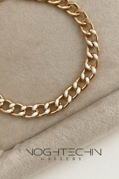 خرید دستبند زنانه شیک وساده کارتیه طرح طلا با قیمت ارزان