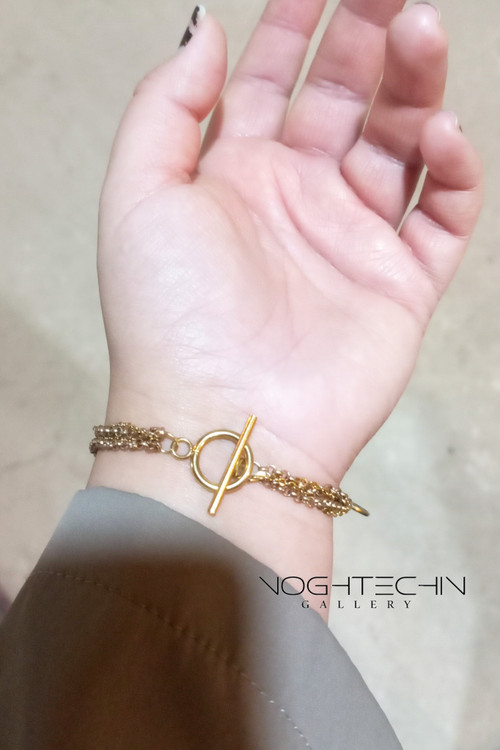 خرید دستبند زنانه شیکوترند مدل زنجیری الیزابت با قیمت مناسب