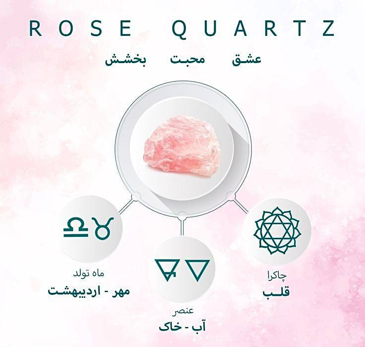 انگشتر زنانه برند سیکس مدل سنگ رز کوارتز طرح طلا وارداتی