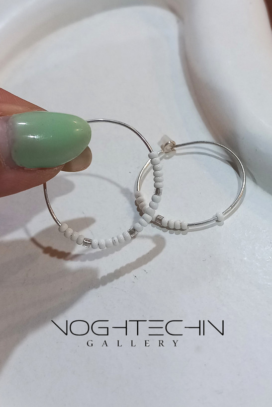 خرید گوشواره ساده وشیک حلقه ای با قیمتمناسب