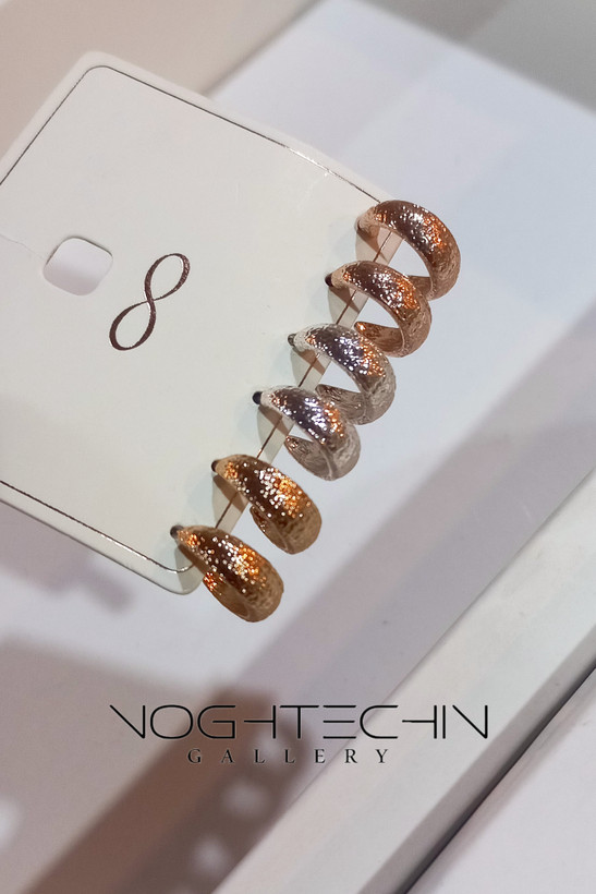 خرید پک گوشواره ساده وشیک مدل حلقه ای با قیمت مناسب