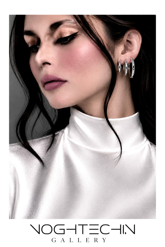 خریدپک گوشواره زنانه برند سیکس مدل حلقه ای ساده ونگیندار سیلور وارداتی با قیمت مناسب،